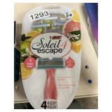 Bic Soleil escape 4 razors