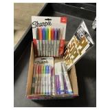Sharpies-letter stickers lot