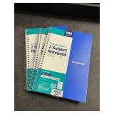 College Ruled 2 subject notebook 3 ct