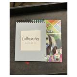 Calligraphy book-foil by # book lot
