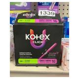 Kotex click tampons 16 ct