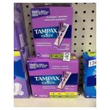 Tampax radiant 1-14 ct 1-28 ct tampons