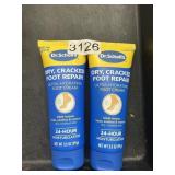 Dr.Scholls foot repair 2-3.5 oz tubes