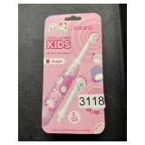 Ordo oscillating kids batt op toothbrush
