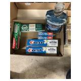 Listerine- Colgate- Toms Crest 7 items