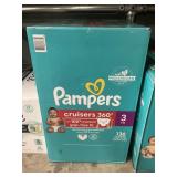 Pampers 156 diapers size 3