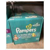 Pampers 204 diapers size 1