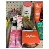 Shave gel-wax- body wash- scrungies-pantene 9 lot