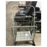 Metal folding cart