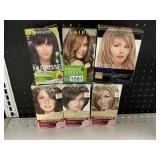 Hair color lot 6 ct