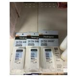 Neutrogena spf 60   3- sticks