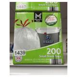 4gal 200 ct Small trash bags