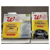 Trash bags 28 ct -tall kitchen 100 bags