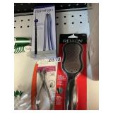 Nail clippers- razor- callus remover lot of 3