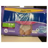 Always discreet womens underwear S/M 32 ct