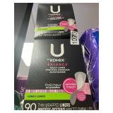 Kotex U 2-90 thin wrapped liners