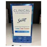 Secret Clincal 4 ct