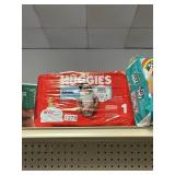 Huggies 32 diapers size 1