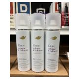 Dove volume & fullness dry shampoo 12-5 oz cans