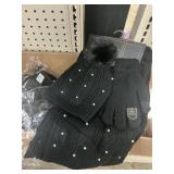 Charolette Daniel scarf-hat glove set 2 ct
