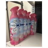 Febreze air mist 6 bottles