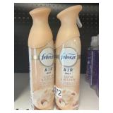Febreze air mist 2 pack