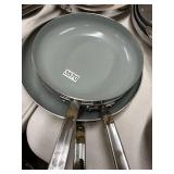 Tramontina 3 pc skillet set- used