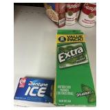 Extra gum spearmint 8 pack -Dentyne ice gum