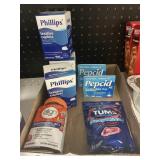 Misc stomach meds lot 7 items