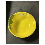 Ceramic lemon bowl