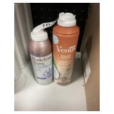 Nair-Venus shave gel 2 cans