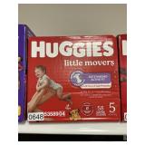 Huggies 58 diapers size 5