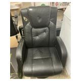 Black swivel gaming chair