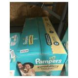 Pampers 104 diapers size 5