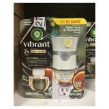 Air Wick vibrant 1 warmer- 1 refill 4 ct total