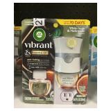 Air Wick vibrant 1 warmer- 1 refill 4 ct total