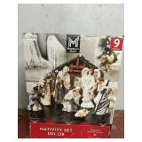 Nativity  set decor 9pc set