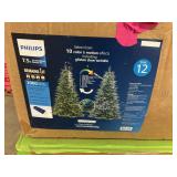 Philips 7.5ft lit twinkling balsam fir tree