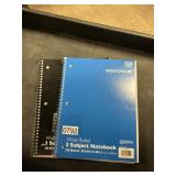 Wexford 3 subject notebook 2 ct
