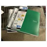 Five Star 3 subject college ruled notebooks 3 ct