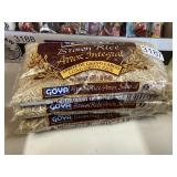 Goya brown rice 3-1lb