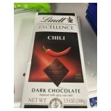 Lindt chili dark chocolate 5-3.5oz