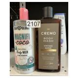 Cremo body wash 16 fl oz -Coco body wash 16.9fl oz