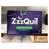 Vicks ZzzQuil sleep aid 3-12 ct
