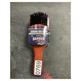 Barber grooming boar brush