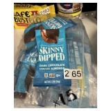 Skinny dipped dark choc. cocoa almonds 15-1.2oz