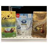 3- Bags gummy- chocolate