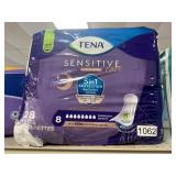 Tena sensitive pads 28 ct