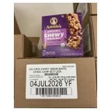 Annies organic chewy granola bars choc.chip 12-6ct