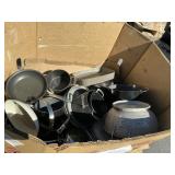 Misc box lot pans- used MUST Take all